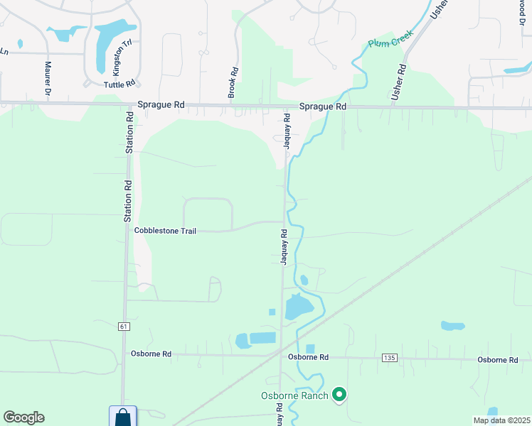 map of restaurants, bars, coffee shops, grocery stores, and more near 26038 Cobblestone Trail in Columbia Station