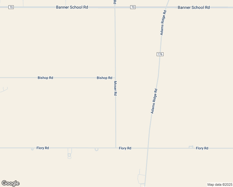 map of restaurants, bars, coffee shops, grocery stores, and more near 6625 Moser Road in Defiance