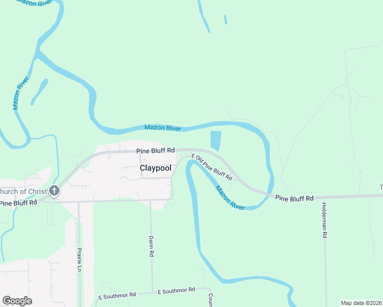 map of restaurants, bars, coffee shops, grocery stores, and more near 1930 Pine Bluff Road in Morris