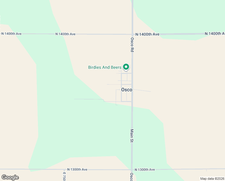 map of restaurants, bars, coffee shops, grocery stores, and more near 201 North Railroad Street in Osco