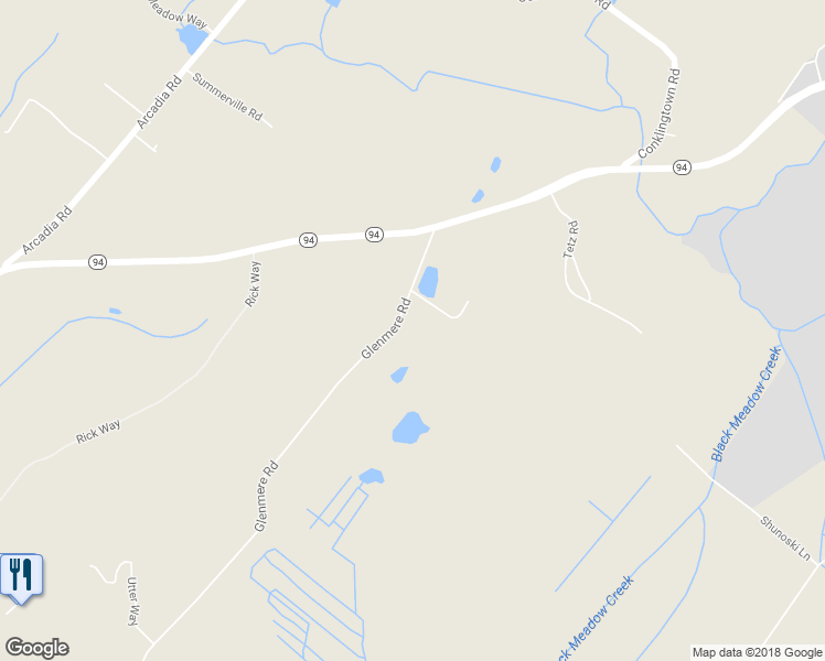 map of restaurants, bars, coffee shops, grocery stores, and more near 39 Glenmere Road in Chester