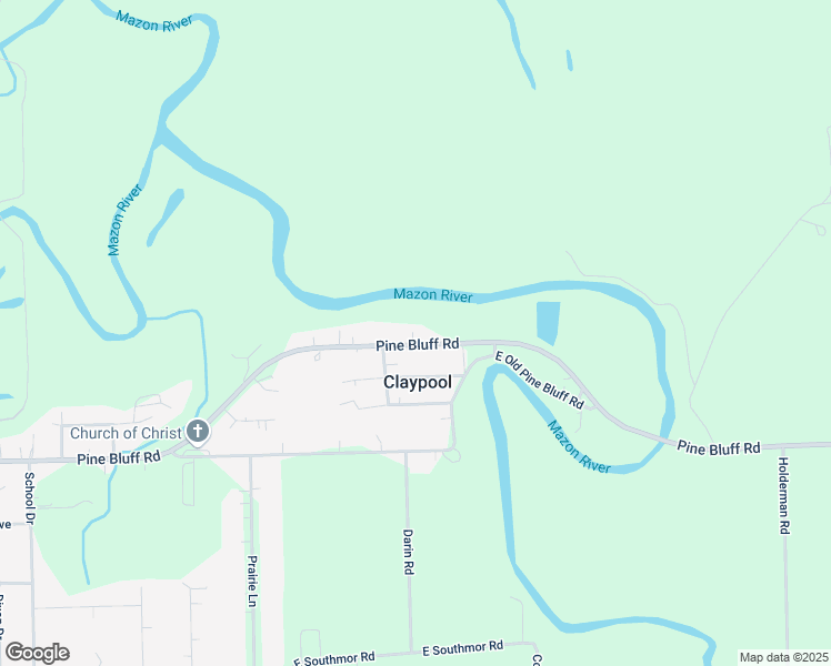 map of restaurants, bars, coffee shops, grocery stores, and more near 1770 Pine Bluff Road in Morris