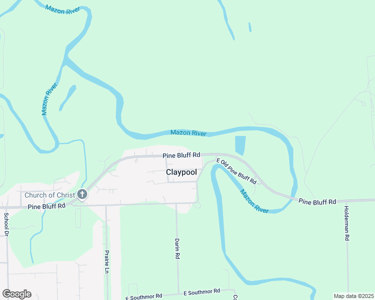 map of restaurants, bars, coffee shops, grocery stores, and more near 1770 Pine Bluff Road in Morris