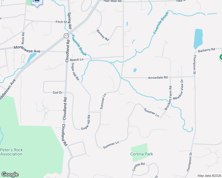 map of restaurants, bars, coffee shops, grocery stores, and more near 4 Summer Lane in North Haven