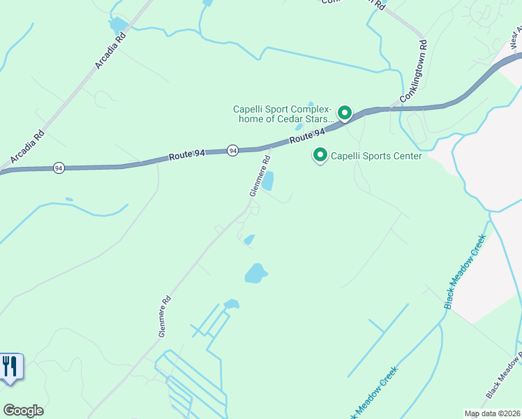 map of restaurants, bars, coffee shops, grocery stores, and more near 39 Glenmere Road in Chester