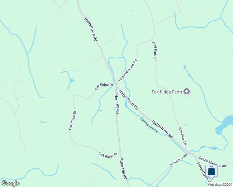map of restaurants, bars, coffee shops, grocery stores, and more near 3 Eden Hill Road in Newtown