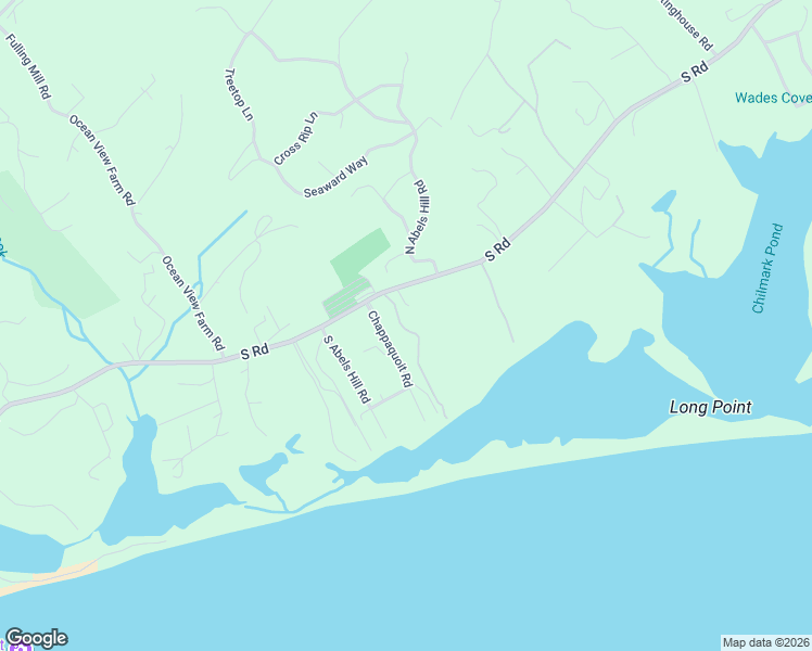 map of restaurants, bars, coffee shops, grocery stores, and more near 312 South Road in Chilmark