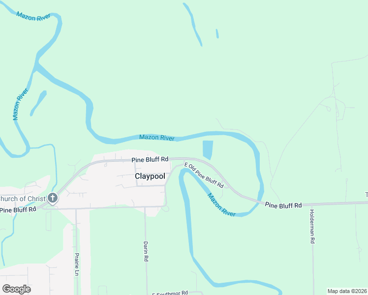 map of restaurants, bars, coffee shops, grocery stores, and more near 1930 Pine Bluff Road in Morris