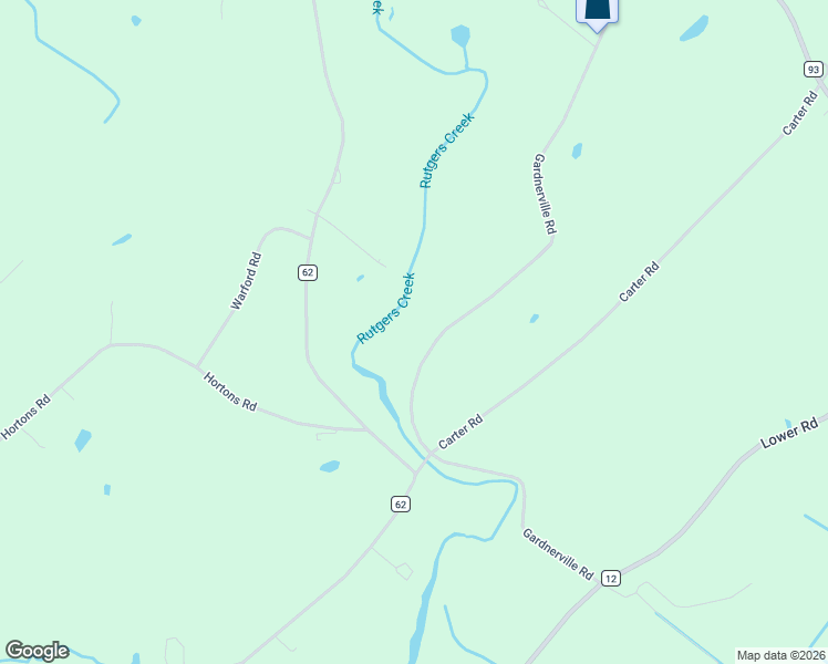 map of restaurants, bars, coffee shops, grocery stores, and more near 159 Gardnerville Road in New Hampton
