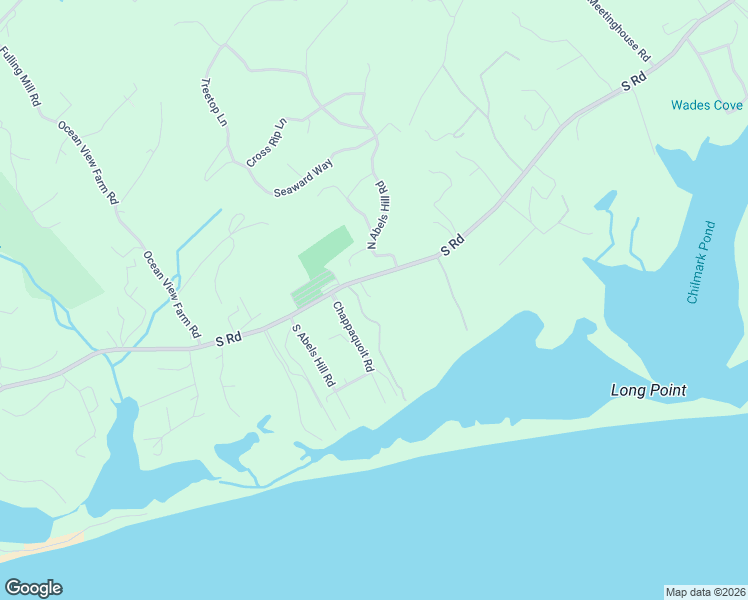 map of restaurants, bars, coffee shops, grocery stores, and more near 312 South Road in Chilmark