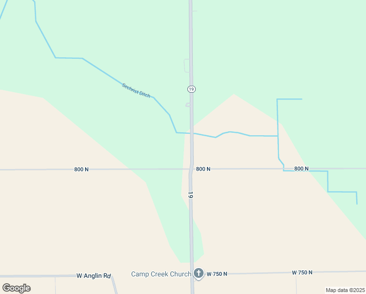 map of restaurants, bars, coffee shops, grocery stores, and more near 8131 Indiana 19 in Etna Green