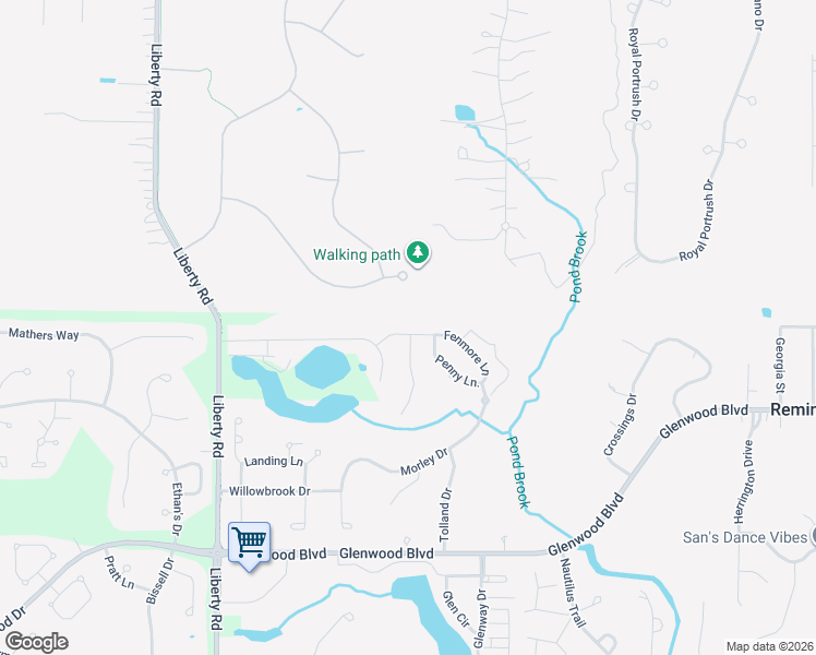 map of restaurants, bars, coffee shops, grocery stores, and more near 37450 Broadstone Drive in Solon