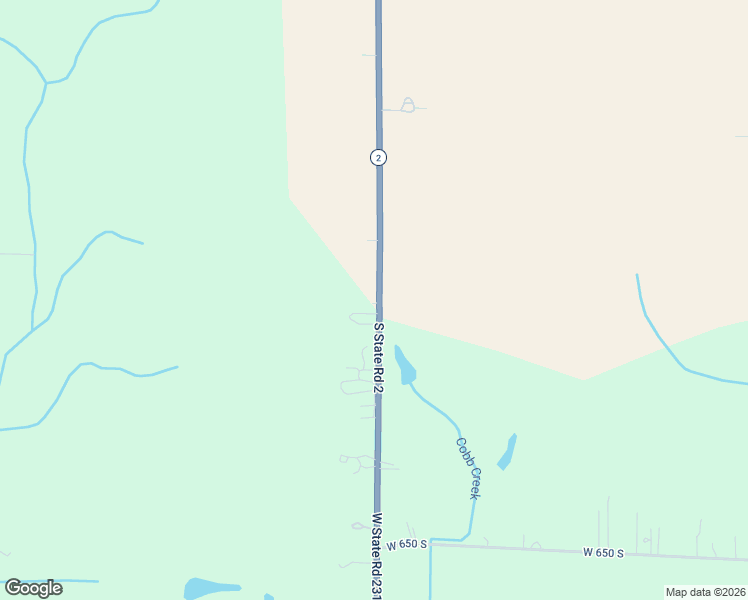 map of restaurants, bars, coffee shops, grocery stores, and more near 594 West State Road 231 in Hebron