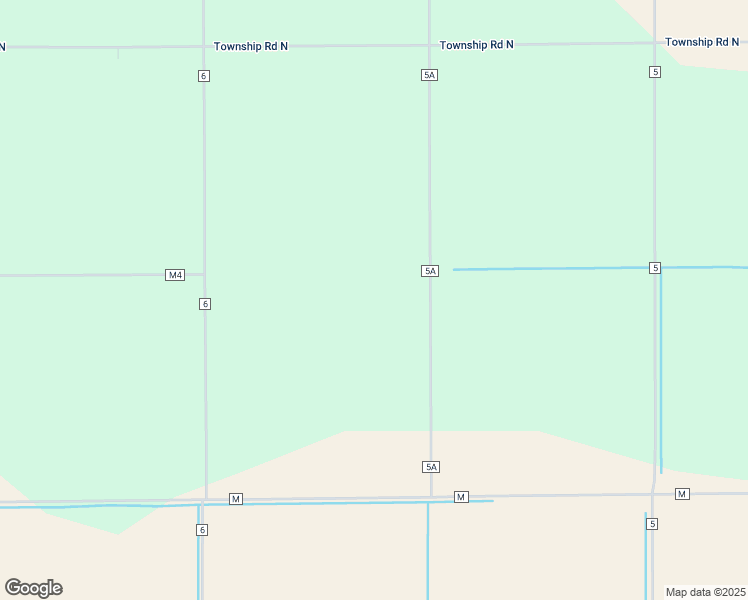 map of restaurants, bars, coffee shops, grocery stores, and more near M457 County Road 5A in McClure