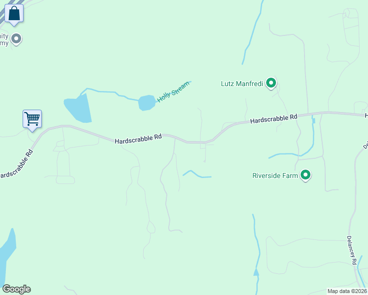map of restaurants, bars, coffee shops, grocery stores, and more near 209 Hardscrabble Road in North Salem