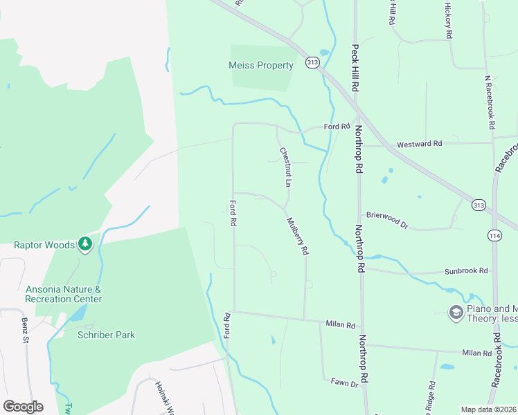map of restaurants, bars, coffee shops, grocery stores, and more near 48 Mulberry Road in Woodbridge