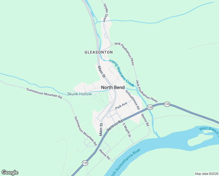 map of restaurants, bars, coffee shops, grocery stores, and more near 24 Skunk Hollow Road in North Bend
