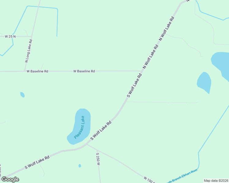 map of restaurants, bars, coffee shops, grocery stores, and more near in Wolf Lake