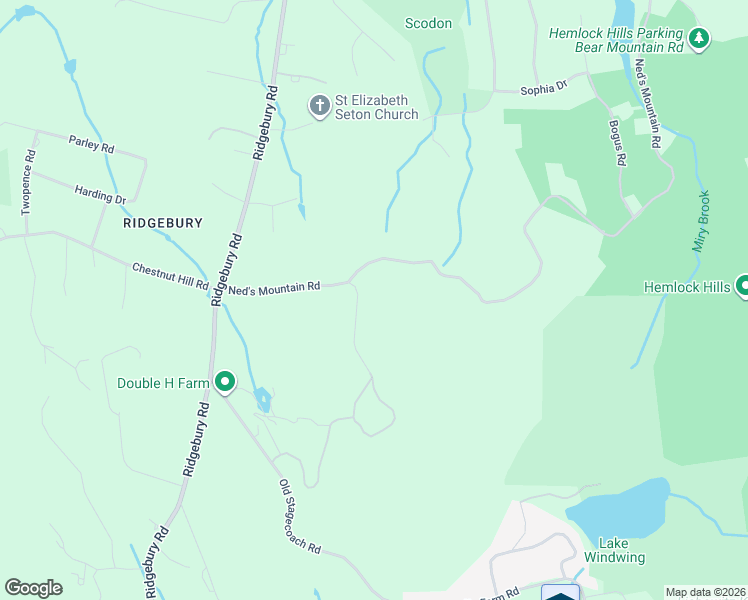 map of restaurants, bars, coffee shops, grocery stores, and more near 9 Neds Lane in Ridgefield
