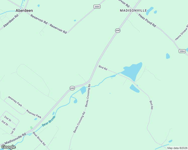 map of restaurants, bars, coffee shops, grocery stores, and more near 1780 Madisonville Road in Lackawanna County