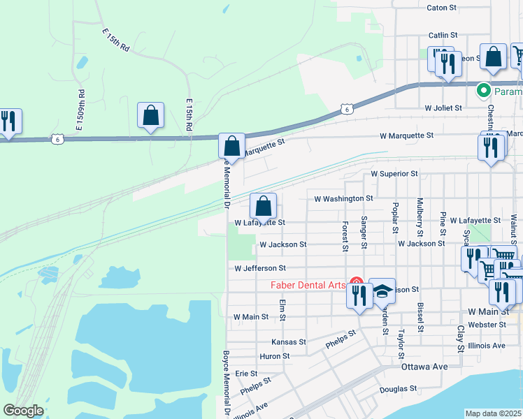 map of restaurants, bars, coffee shops, grocery stores, and more near 1441 Pickwick Street in Ottawa