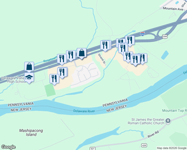 map of restaurants, bars, coffee shops, grocery stores, and more near 4061 Circle Court in Milford