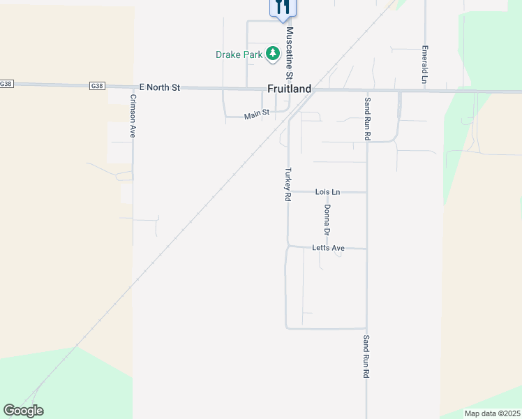 map of restaurants, bars, coffee shops, grocery stores, and more near in Fruitland