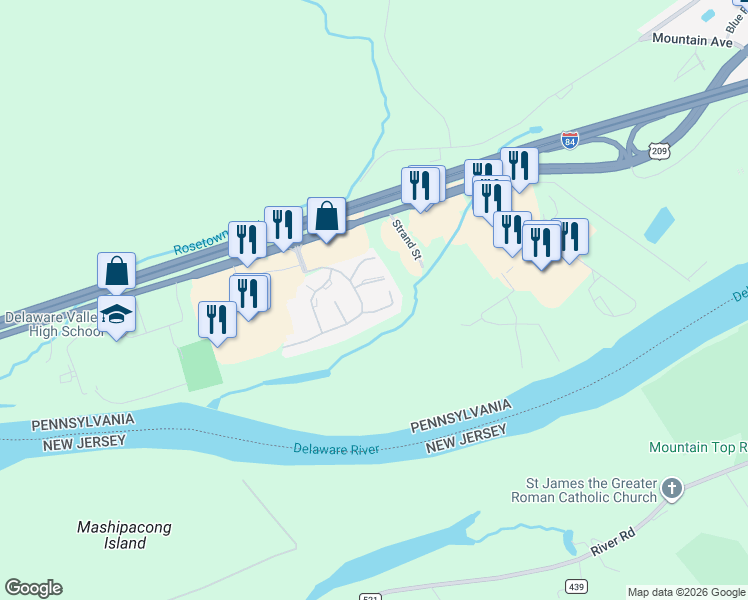 map of restaurants, bars, coffee shops, grocery stores, and more near 4061 Circle Court in Milford