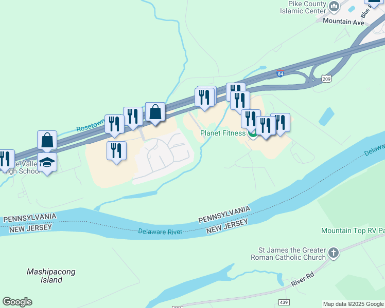 map of restaurants, bars, coffee shops, grocery stores, and more near 4072 Circle Court in Milford