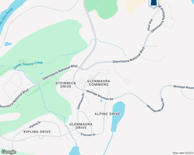 map of restaurants, bars, coffee shops, grocery stores, and more near 1303 Verne Close in Moosic