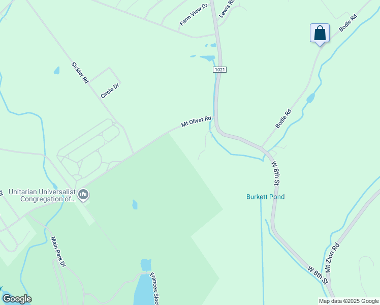 map of restaurants, bars, coffee shops, grocery stores, and more near Parrish Lane in Luzerne County
