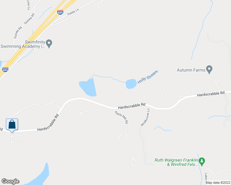 map of restaurants, bars, coffee shops, grocery stores, and more near 230 Hardscrabble Road in North Salem