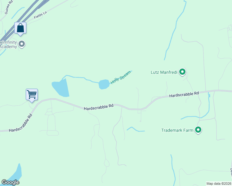 map of restaurants, bars, coffee shops, grocery stores, and more near 258 Hardscrabble Road in North Salem