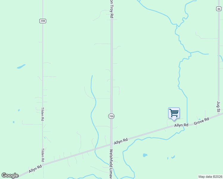 map of restaurants, bars, coffee shops, grocery stores, and more near 19027 Claridon Troy Road in Hiram