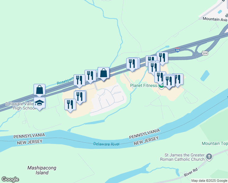 map of restaurants, bars, coffee shops, grocery stores, and more near 4031 Somerset Court in Milford