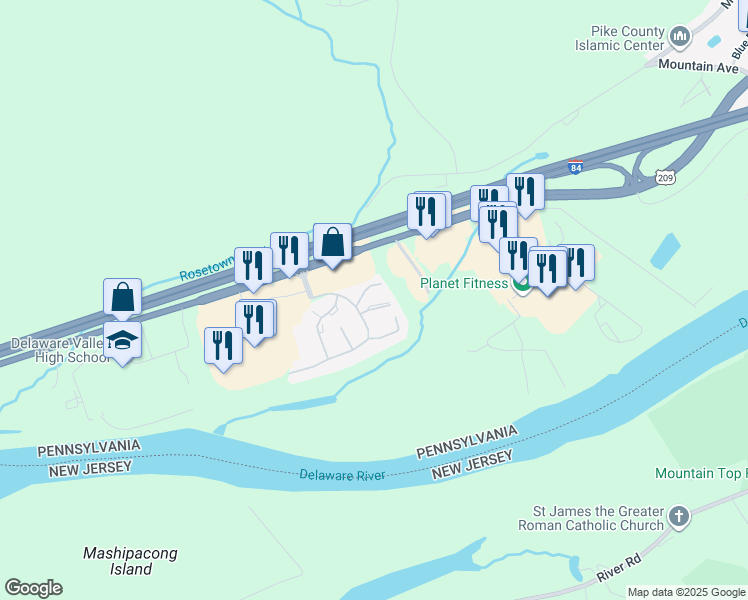 map of restaurants, bars, coffee shops, grocery stores, and more near 4034 Somerset Court in Milford