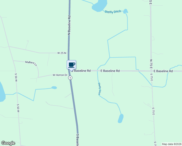 map of restaurants, bars, coffee shops, grocery stores, and more near 200 East Baseline Road in Albion