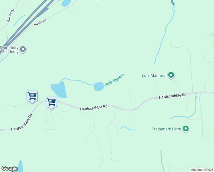 map of restaurants, bars, coffee shops, grocery stores, and more near 258 Hardscrabble Road in North Salem