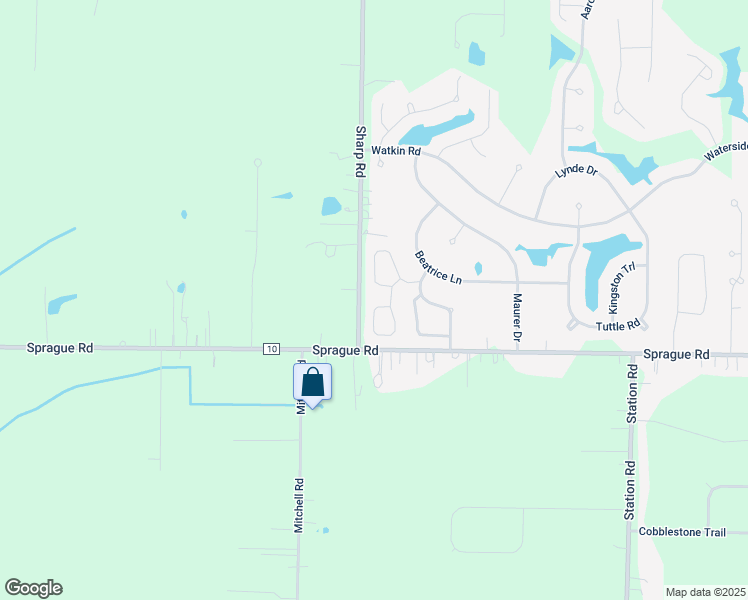 map of restaurants, bars, coffee shops, grocery stores, and more near 9616 Taberna Lane in Cuyahoga County