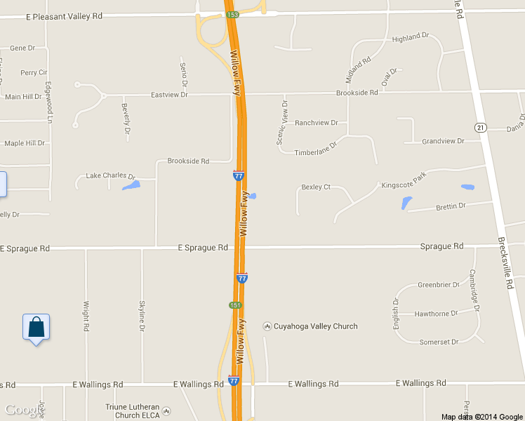 map of restaurants, bars, coffee shops, grocery stores, and more near 6031 East Sprague Road in Independence