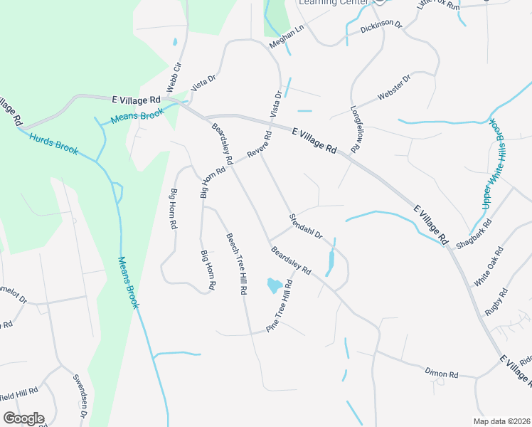 map of restaurants, bars, coffee shops, grocery stores, and more near 305 Beardsley Road in Shelton