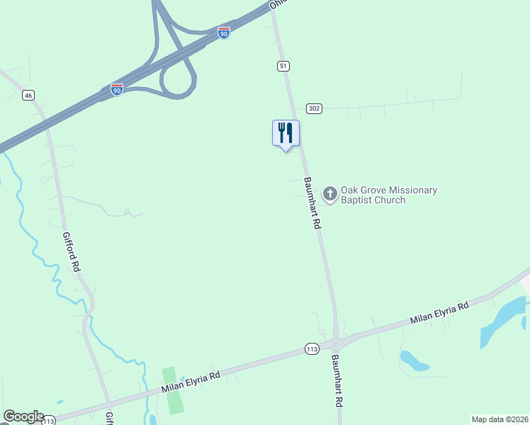 map of restaurants, bars, coffee shops, grocery stores, and more near 9484 Baumhart Road in Amherst