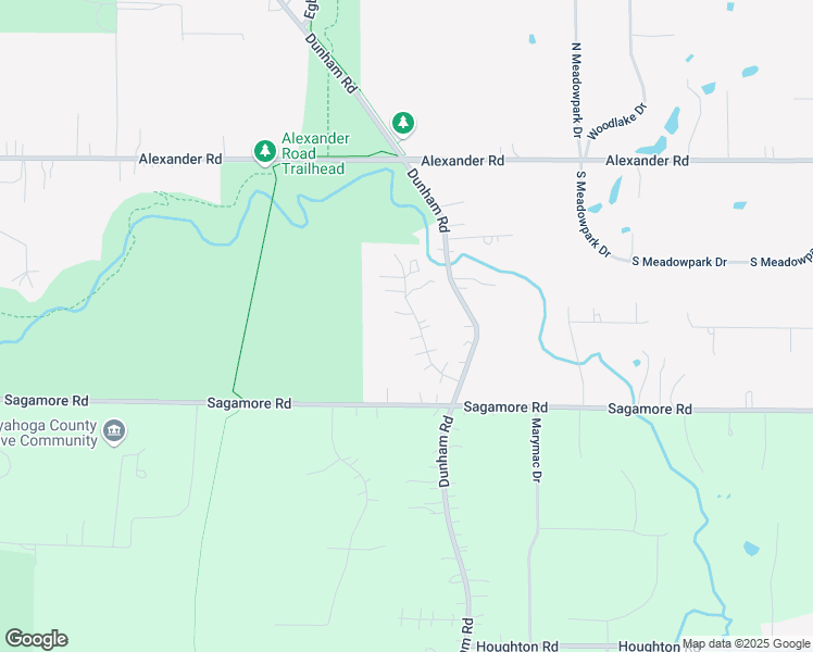 map of restaurants, bars, coffee shops, grocery stores, and more near 7830 Summerset Drive in Walton Hills