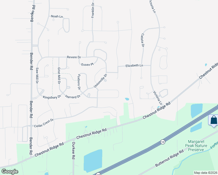 map of restaurants, bars, coffee shops, grocery stores, and more near 37914 Dakota Drive in North Ridgeville