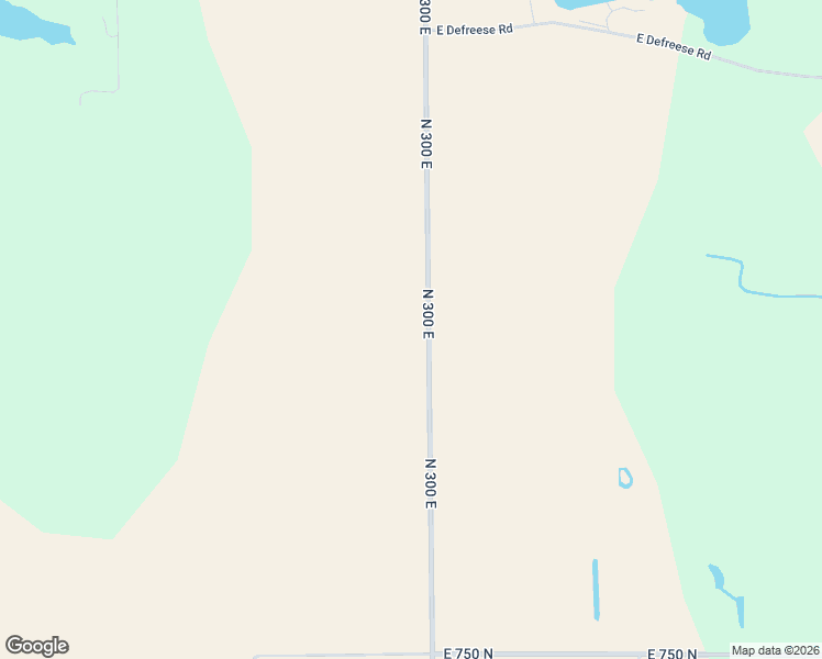 map of restaurants, bars, coffee shops, grocery stores, and more near 8271 North 300 East in Milford