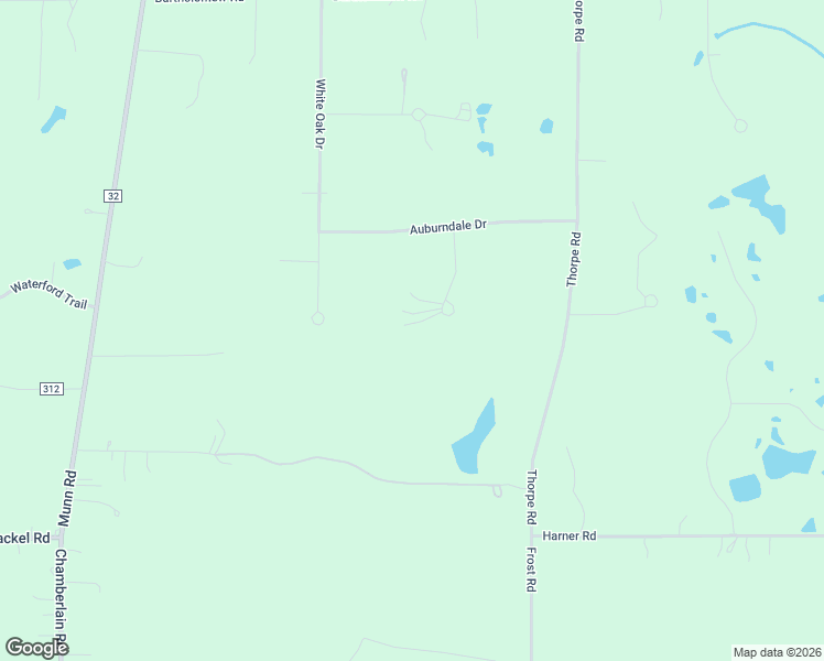 map of restaurants, bars, coffee shops, grocery stores, and more near 18960 Eastwood Dr in Chagrin Falls