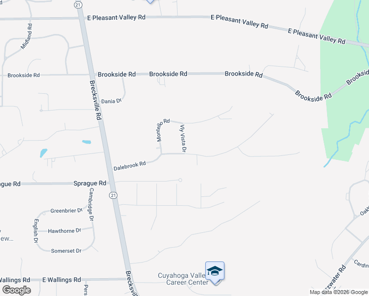 map of restaurants, bars, coffee shops, grocery stores, and more near 7817 Valley Vista Street in Independence