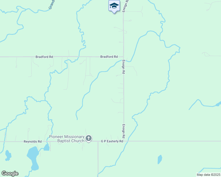 map of restaurants, bars, coffee shops, grocery stores, and more near 4959 Ensign Road in West Farmington