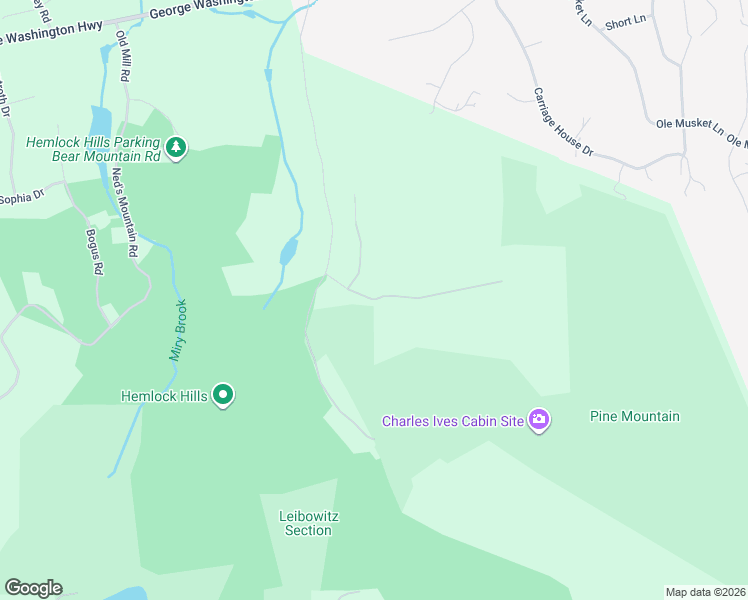 map of restaurants, bars, coffee shops, grocery stores, and more near 30 Ives Court in Ridgefield