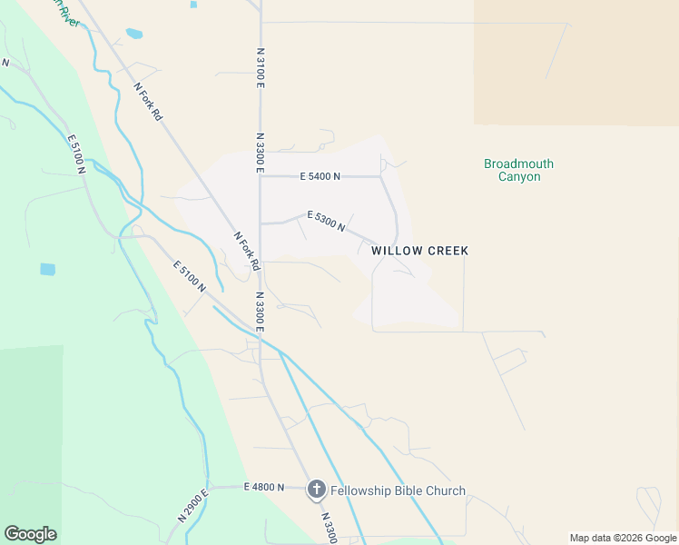 map of restaurants, bars, coffee shops, grocery stores, and more near 3248 East 5225 North in Eden